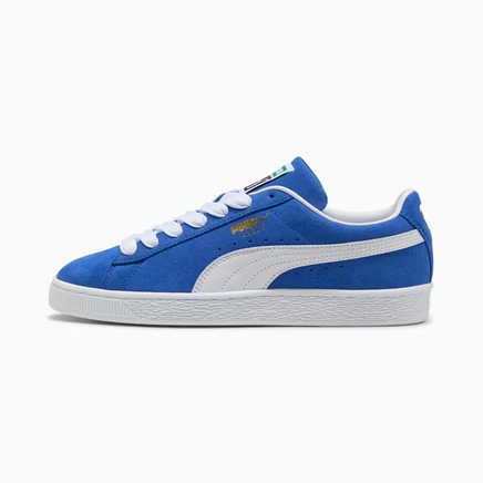 Унисекс кроссовки Puma Suede Classic, голубо-белые