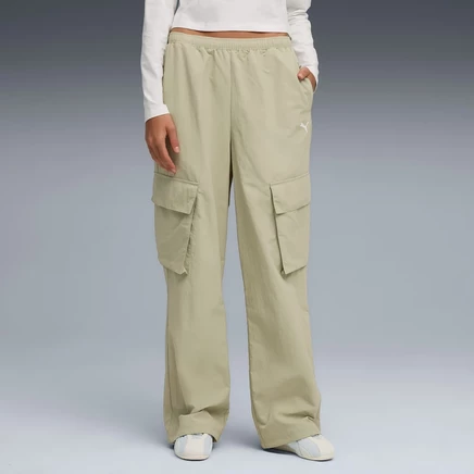 Женские карго-штаны Puma Wardrobe Essentials, lux army