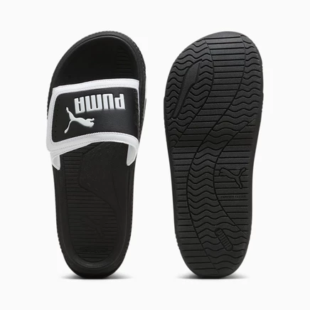 Шлепанцы Puma SoftridePro 24 V, бело-черные