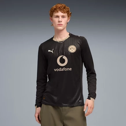 Мужская футболка Puma Borussia Dortmund, black-alabaster