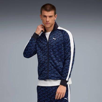Мужская тренировочная куртка Puma T7 T7, темно-синяя