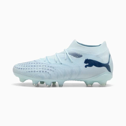 Женские бутсы puma future 9 match fusion, ледяной голубой