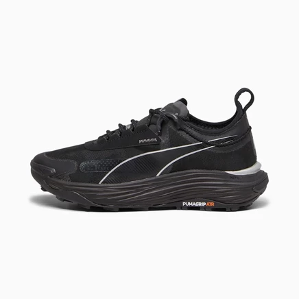 Женские трейловые кроссовки PUMA NITRO Voyage NITRO 3, черно-серебристые