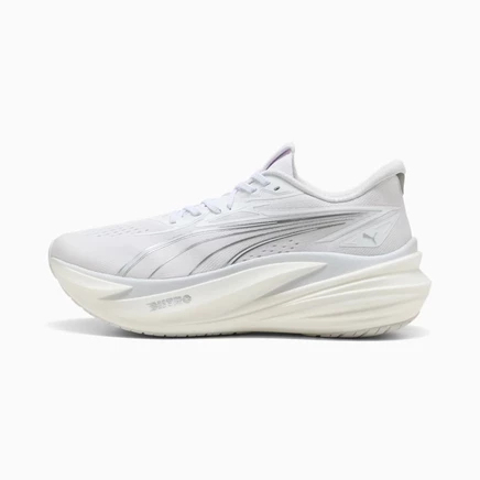 puma white-silver mist