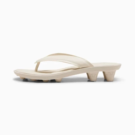 Женские сандалии Puma FENTY x PUMA Cat Cleat, бело‑золотые