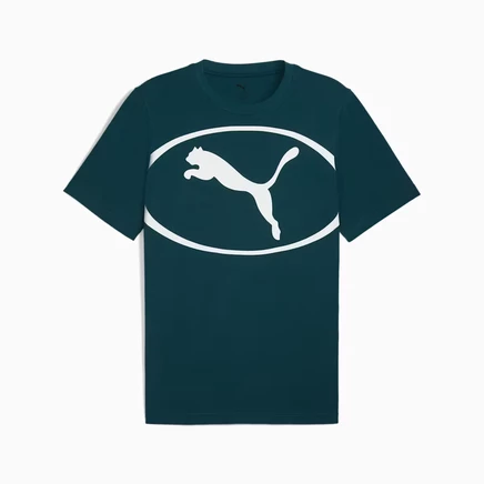 Мужская футболка Puma Sport Heritage, зеленая