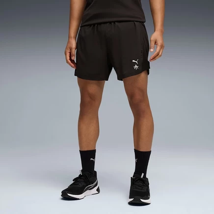 Мужские шорты Puma x ALEX TOUSSAINT 5″, черные