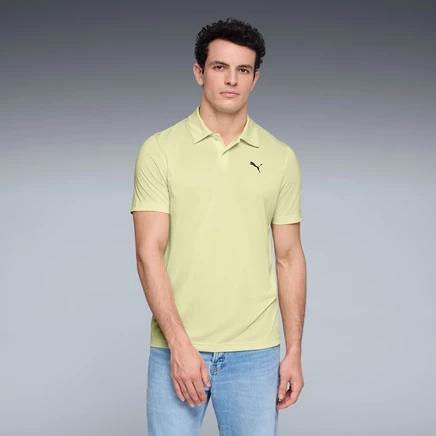 Мужская футболка-поло Puma Essentials с технологией dryCELL, золотистая