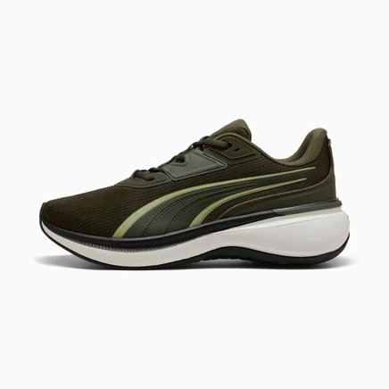 Puma  Softride Exo dark olive-lux army-puma black-fizzy light