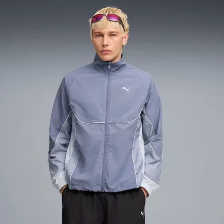 Мужская тренировочная куртка Puma PUMATECH-X, серый