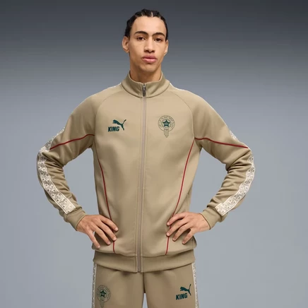 Мужская тренировочная куртка Puma King Anthem Марокко, дубовый/темно-оливковый