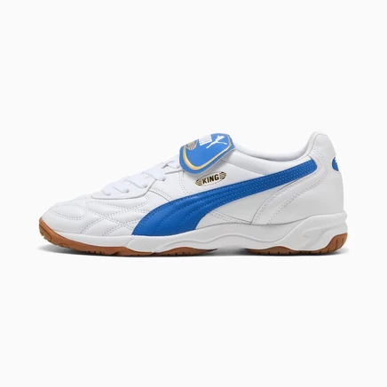 Кроссовки Puma King Indoor, бело-синие