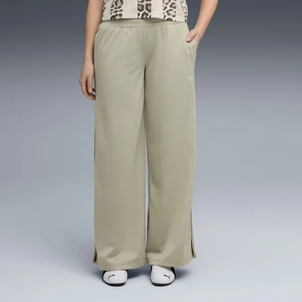 Женские низкие брюки Puma Wardrobe Essentials, хаки