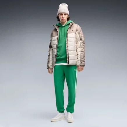 Мужские спортивные штаны Puma Elevated Essentials, зелёные