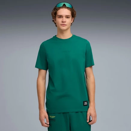 Мужская футболка Puma x Aston Martin Aramco F1, зеленая