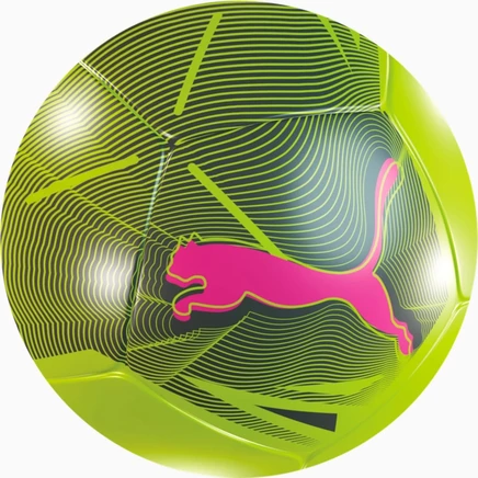 Мини‑футбольный мяч Puma Big Cat, желто‑серебристый