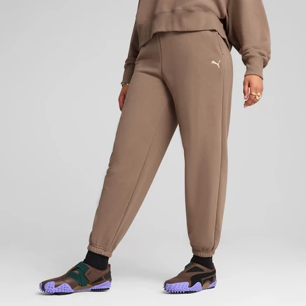 Женские спортивные брюки Puma Wardrobe Essentials, серо-коричневые
