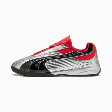 Кроссовки Puma V-S2 Goalgetter, серебристо-красные