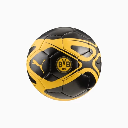 Футбольный мяч Puma BVB, черно-матовый с золотом