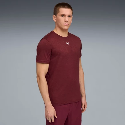 Мужская футболка Puma Train All Day Essentials, рубиновый меланж