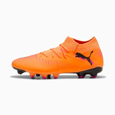 Мужские бутсы Puma Future 8 Match, огненно-красные/черные