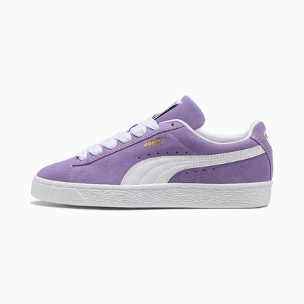 Кроссовки Puma Suede Classic, лавандово-белые