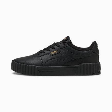 Женские кроссовки Puma Carina 3.0, черно-золотые
