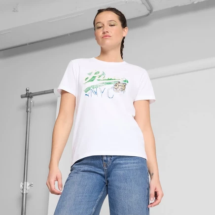 Женская футболка Puma NYC, белая