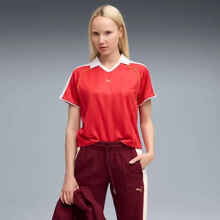 Женская игровая футболка Puma T7, красная