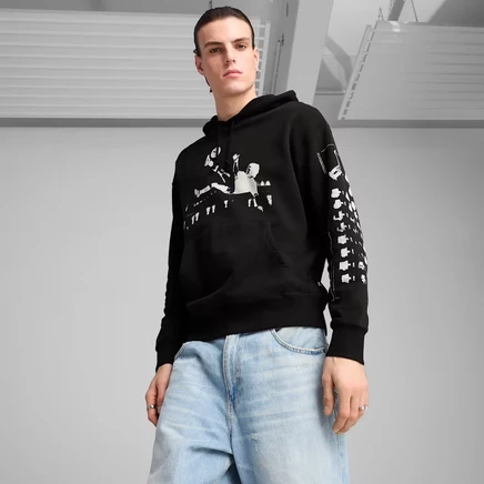 Мужское худи Puma House of Graphics, черное