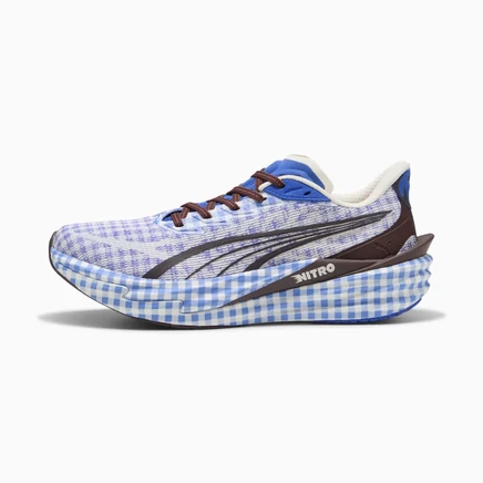Мужские кроссовки Puma Deviate NITRO 4 Check, сапфирово-белые