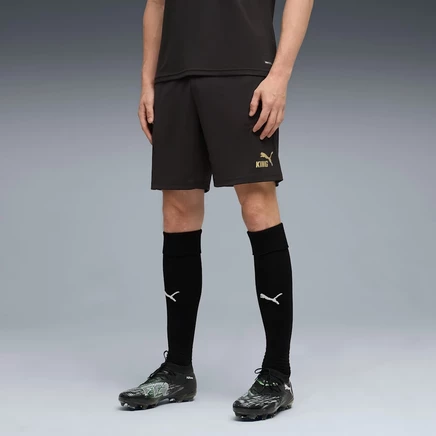 Мужские футбольные шорты Puma King KING, черно-золотые