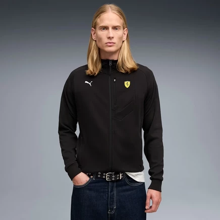 Мужская куртка с капюшоном Puma Scuderia Ferrari, черная