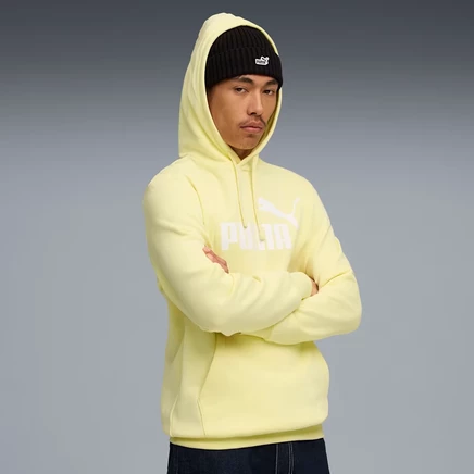 Мужское худи puma essentials с вышитым логотипом и карманом-кенгуру, золотистое