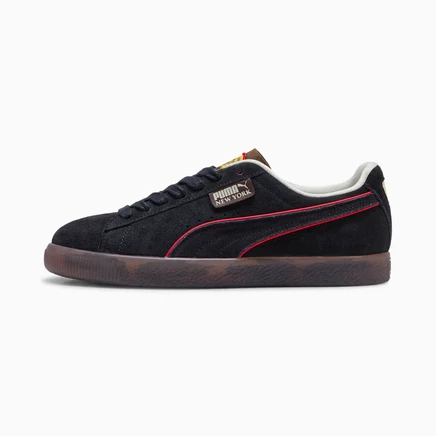 Мужские кроссовки Puma Clyde NYC, темно-синие/коричневые/айвори