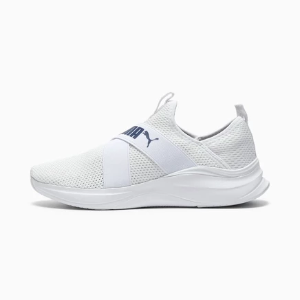 Женские слипоны Puma Softride Harmony, бело‑темно‑синие