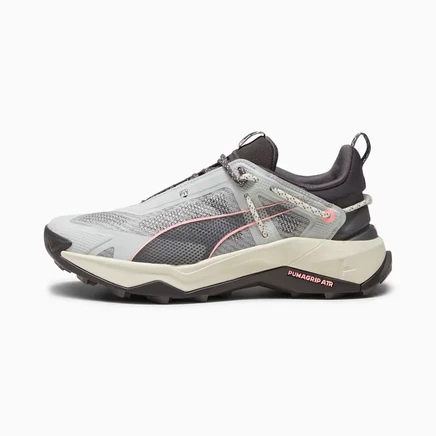 Женские трейловые кроссовки Puma NITRO, серо-коралловые