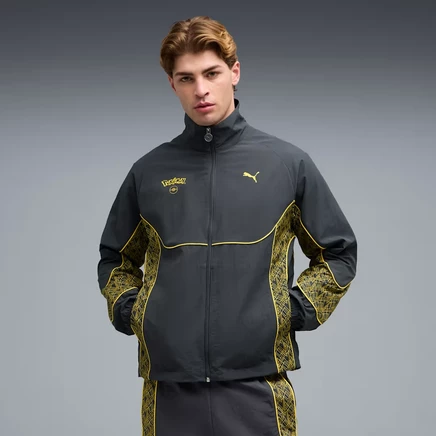 Мужская спортивная куртка puma pumatеch-x, серый