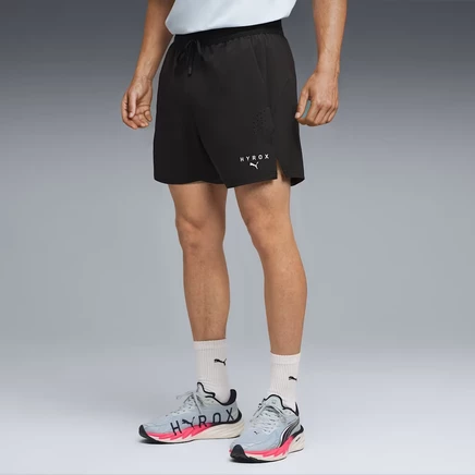Мужские шорты Puma x HYROX DryElite 13 см, чёрные