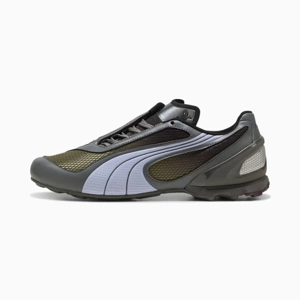 Кроссовки Puma V-S1, темно-серые с лоден-зеленым