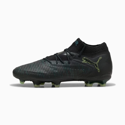 Puma FUTURE FUTURE 8 ULTIMATE puma black-fizzy light-green terrain