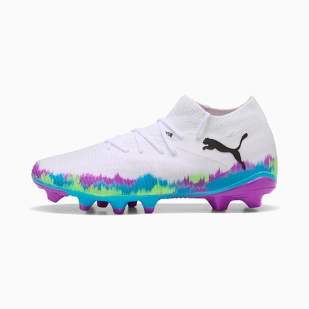 Puma FUTURE FUTURE 8 MATCH Brilliance puma white-fizzy apple-bright aqua-pure magenta