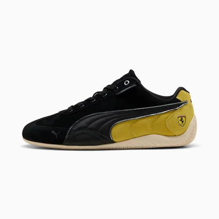 Мужские кроссовки Puma Speedcat, черно-желто-белые