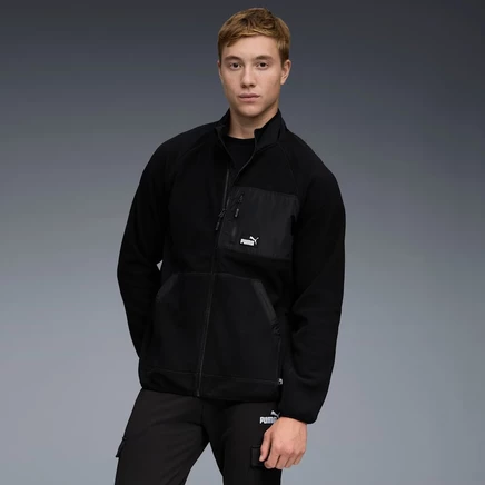 Мужская флисовая куртка Puma Polar Fleece, черная