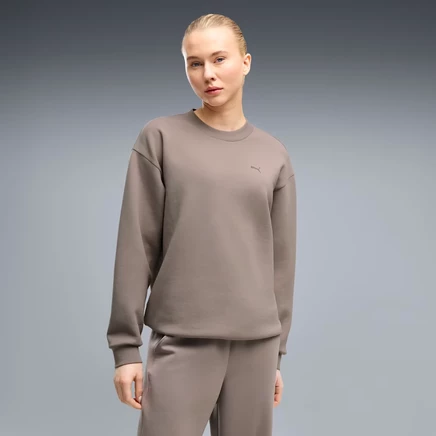 Женский свободный топ Puma Cloudspun, серый