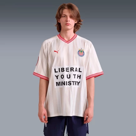 Мужской джерси Puma Chivas x Liberal Youth Ministries, белый