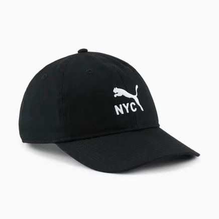 Бейсболка Puma NYC Fanshop NYC Core, черно-белая