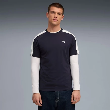 Мужская футболка Puma T7, темно-синяя
