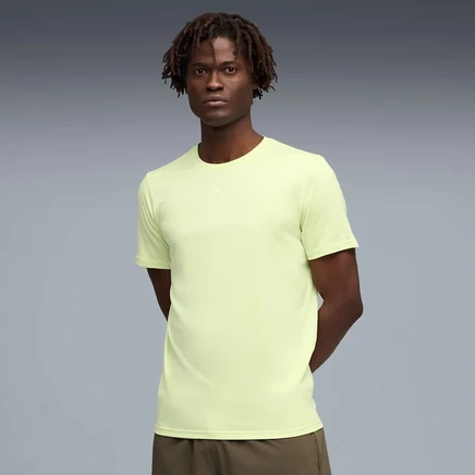 Мужская футболка Puma Train All Day, яблочно-зеленый меланж