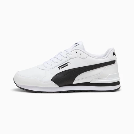 Кроссовки Puma ST Runner v4, кожаные, белые